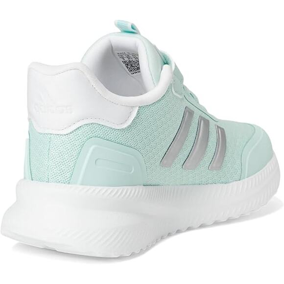 NWT Adidas Uni Kid X_PLR Path Elastic Lace , Halo Mint/Silver Metallic/White-12 - Picture 5 of 7